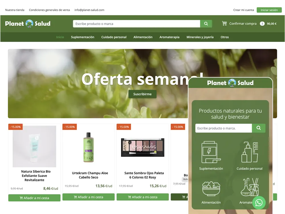 Captura de Planet Salud