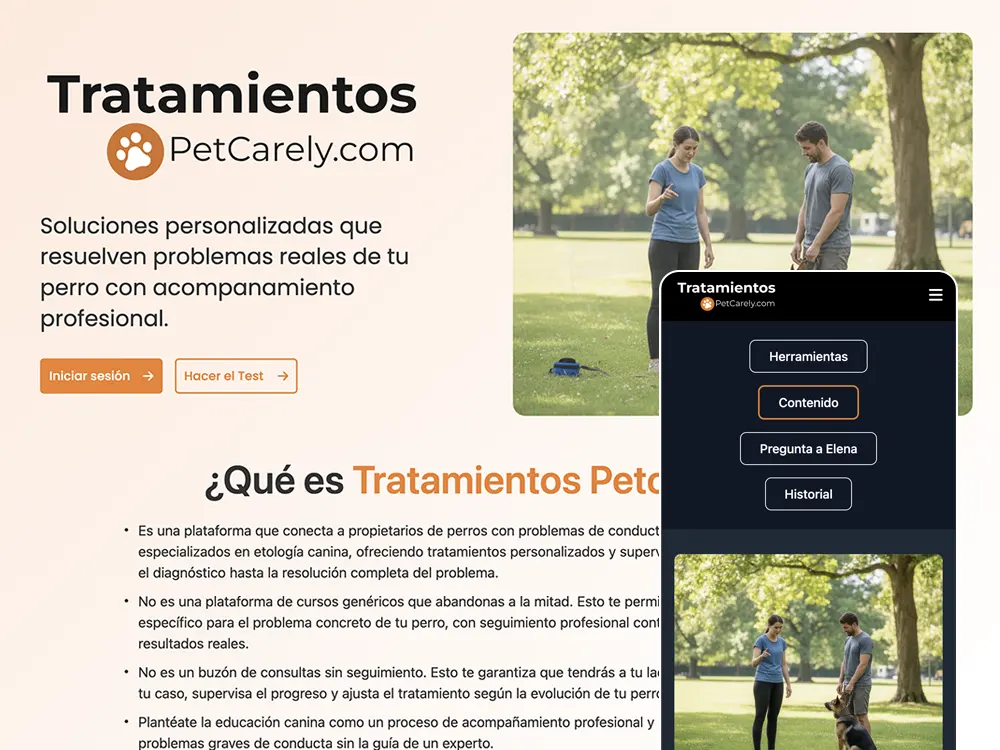 Captura de Tratamientos PetCarely